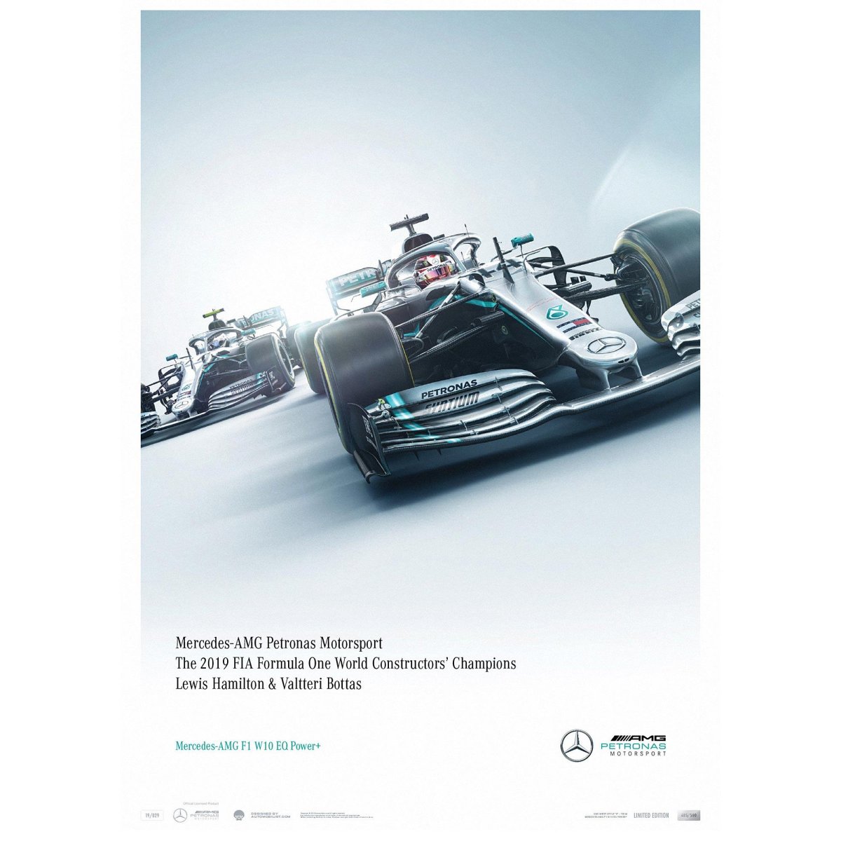 Mercedes f1 poster