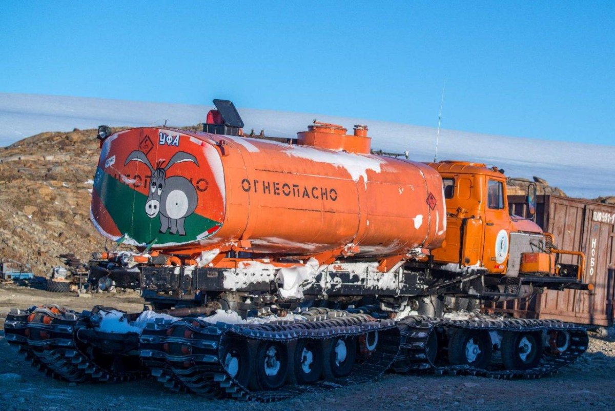 ДТ-30 В Антарктиде