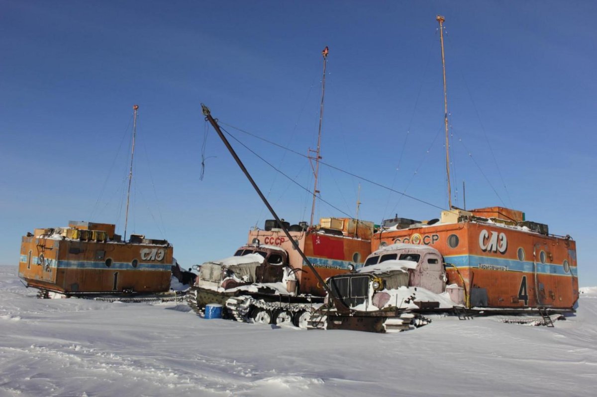 Харьковчанка антарктический вездеход