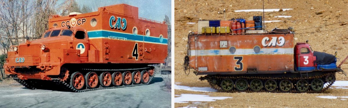 Гусеничный тягач харьковчанка-2