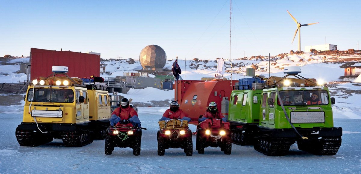 Харьковчанка антарктический вездеход