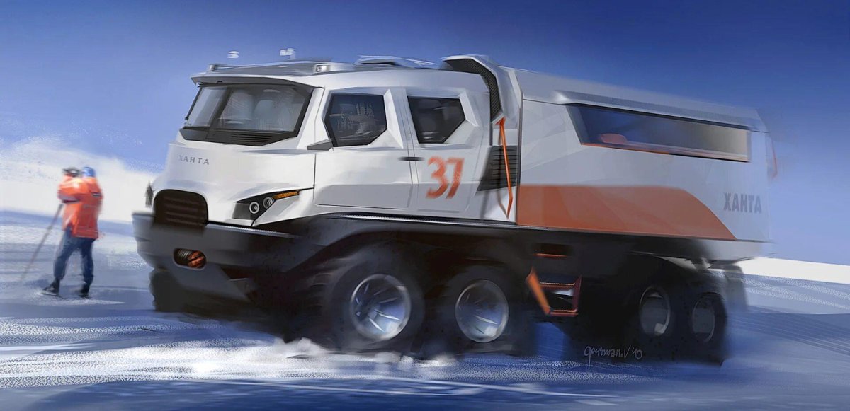 Вездеход амфибия автодом