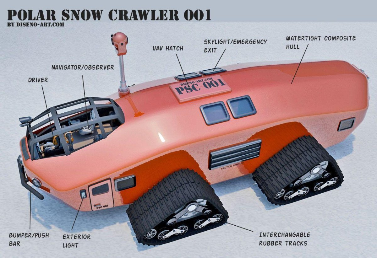 Машины арктические Polar Snow Crawler