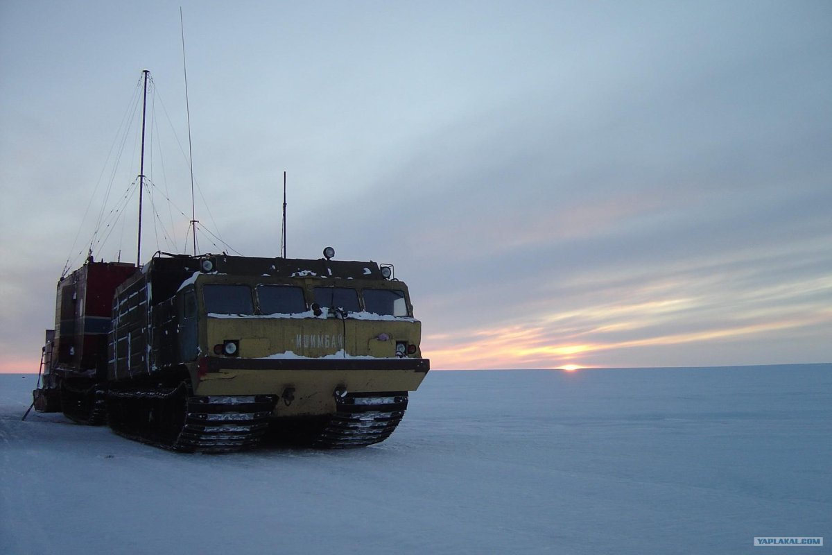 Харьковчанка антарктический вездеход