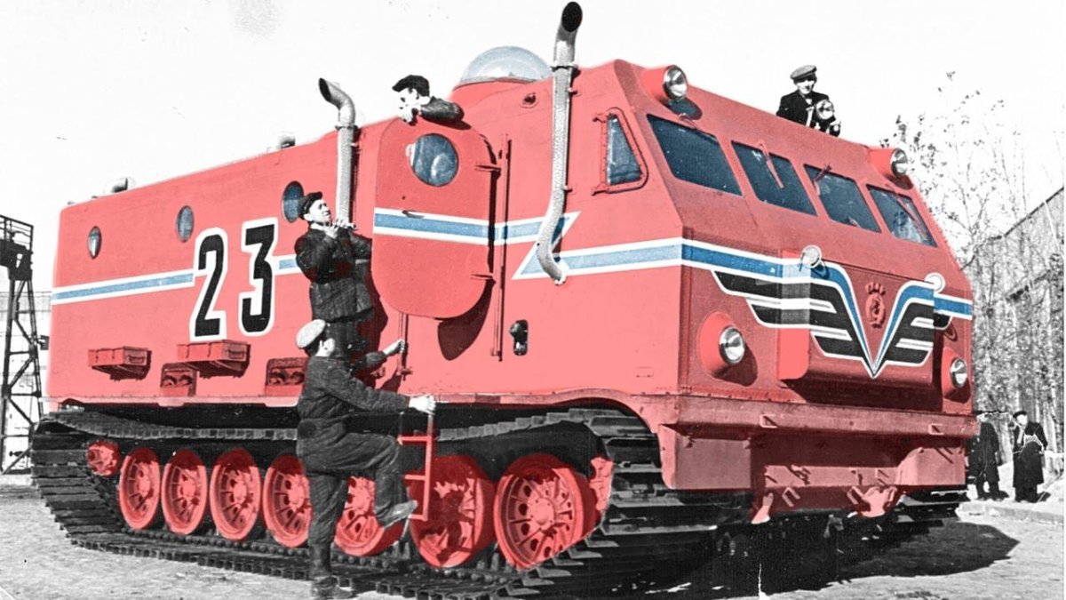 Харьковчанка 2 антарктический вездеход