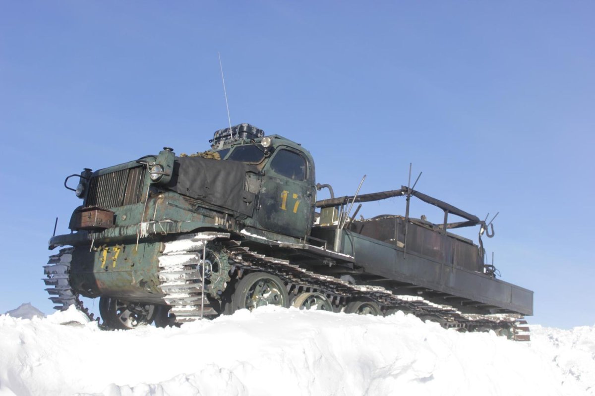 Харьковчанка 2 антарктический вездеход