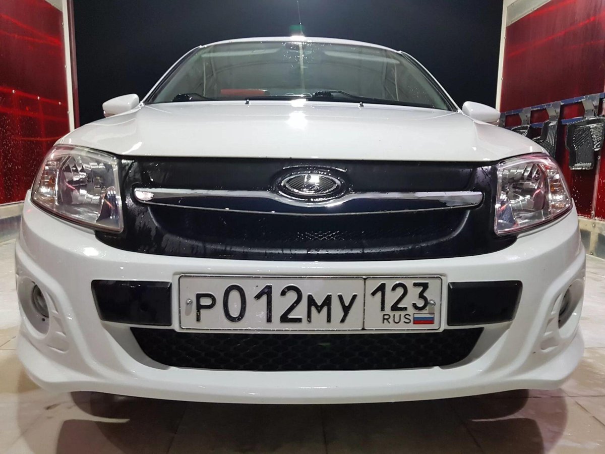 Бампер Лада Гранта спорт задний 2016