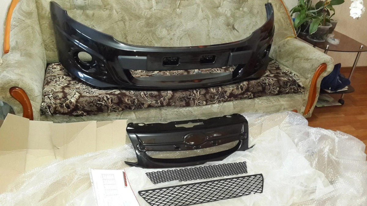 Передний бампер Лада Гранта спорт