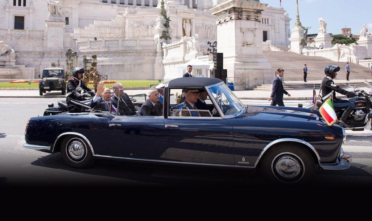 Lancia Flaminia II президента Италии j.o.Giovanni Granchi 1960