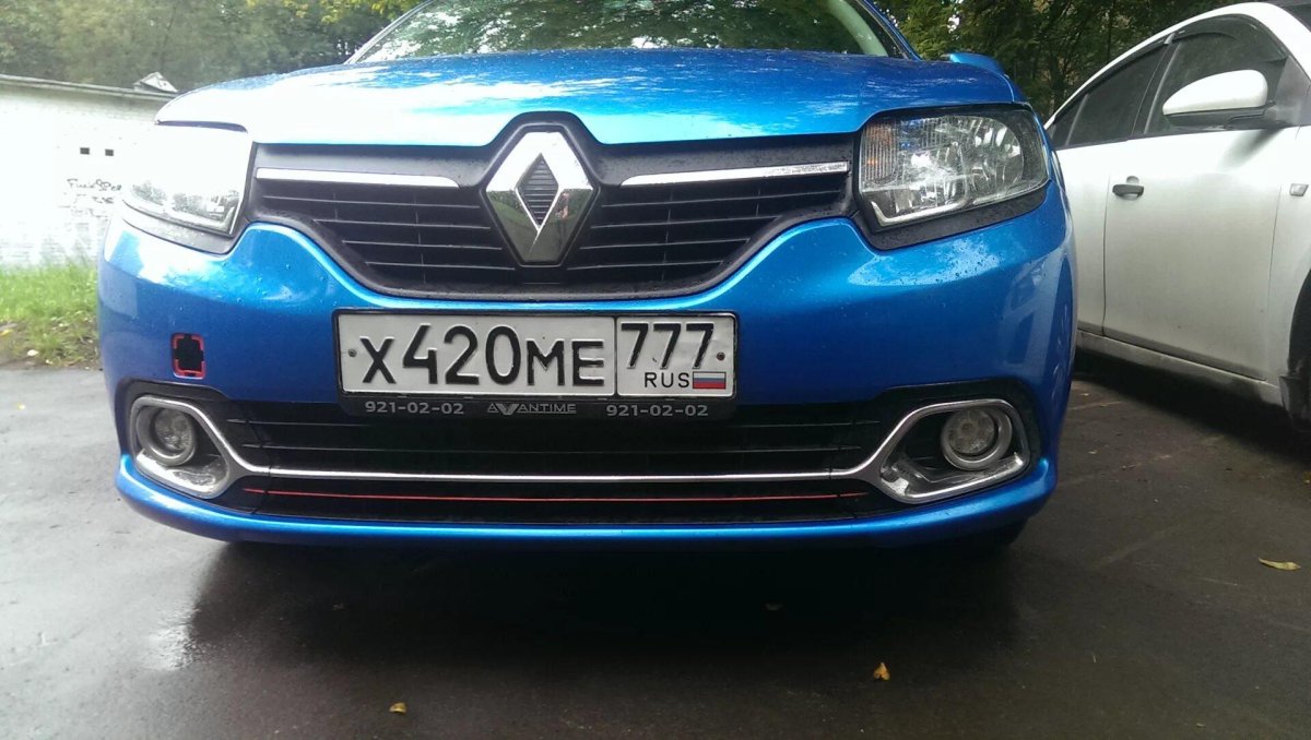 Противотуманные фары Рено Логан 1