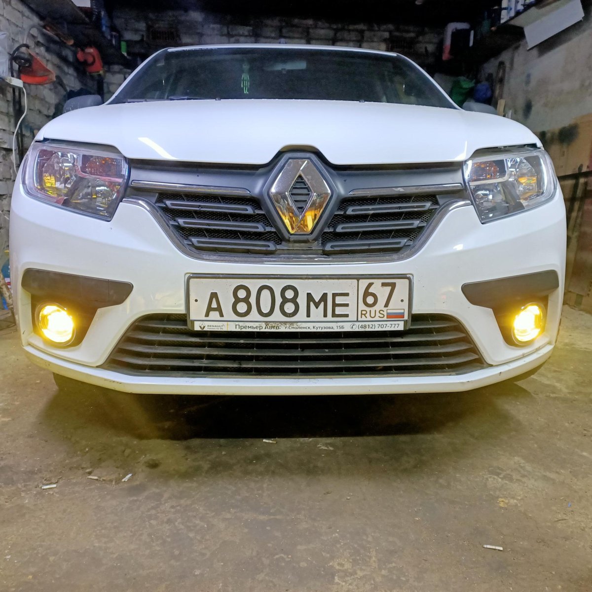 Renault Logan 2 ПТФ