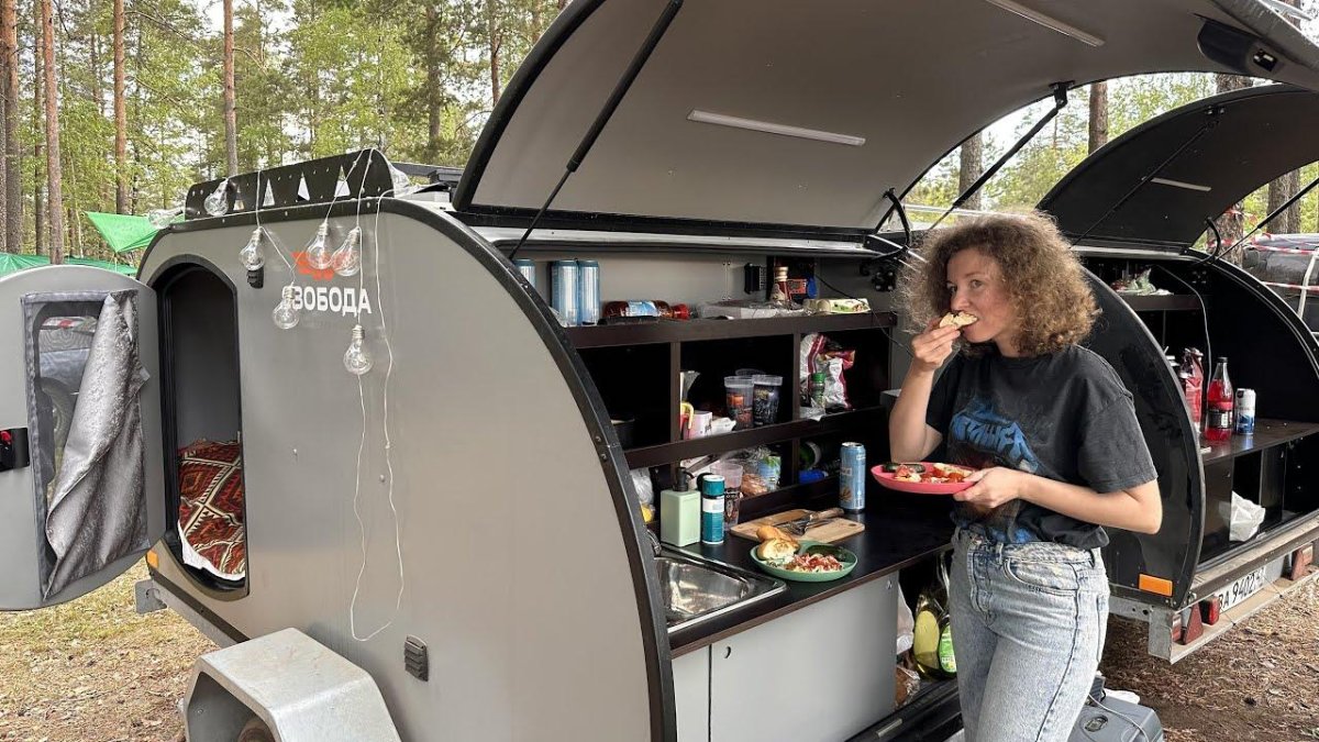 Прицеп капля Camper