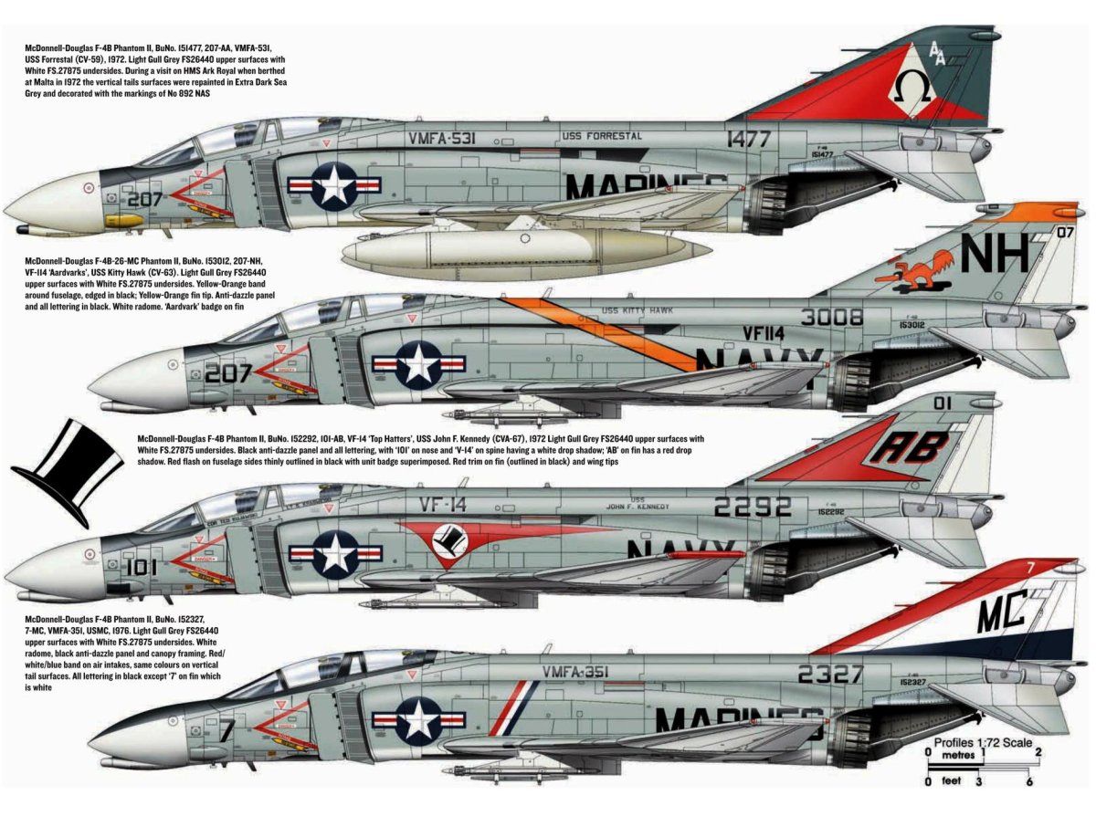 F-4 Phantom II чертежи