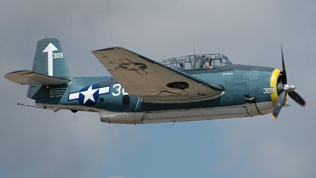 Торпедоносцев-бомбардировщиков «Эвенджер»