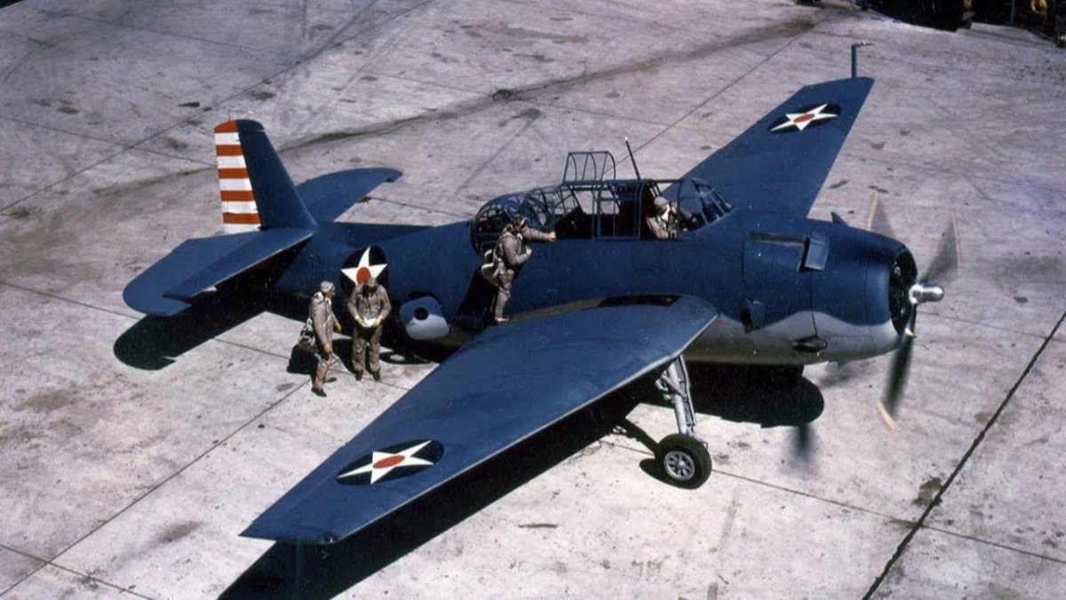 Американский торпедоносец TBF-1 Эвенджер