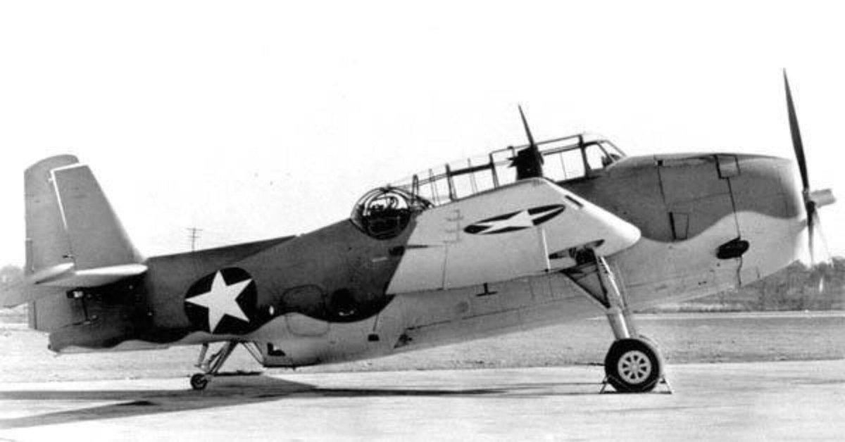Американский торпедоносец TBF-1 Эвенджер