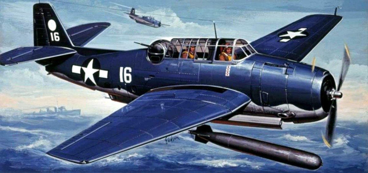 Грумман Эвенджер самолет