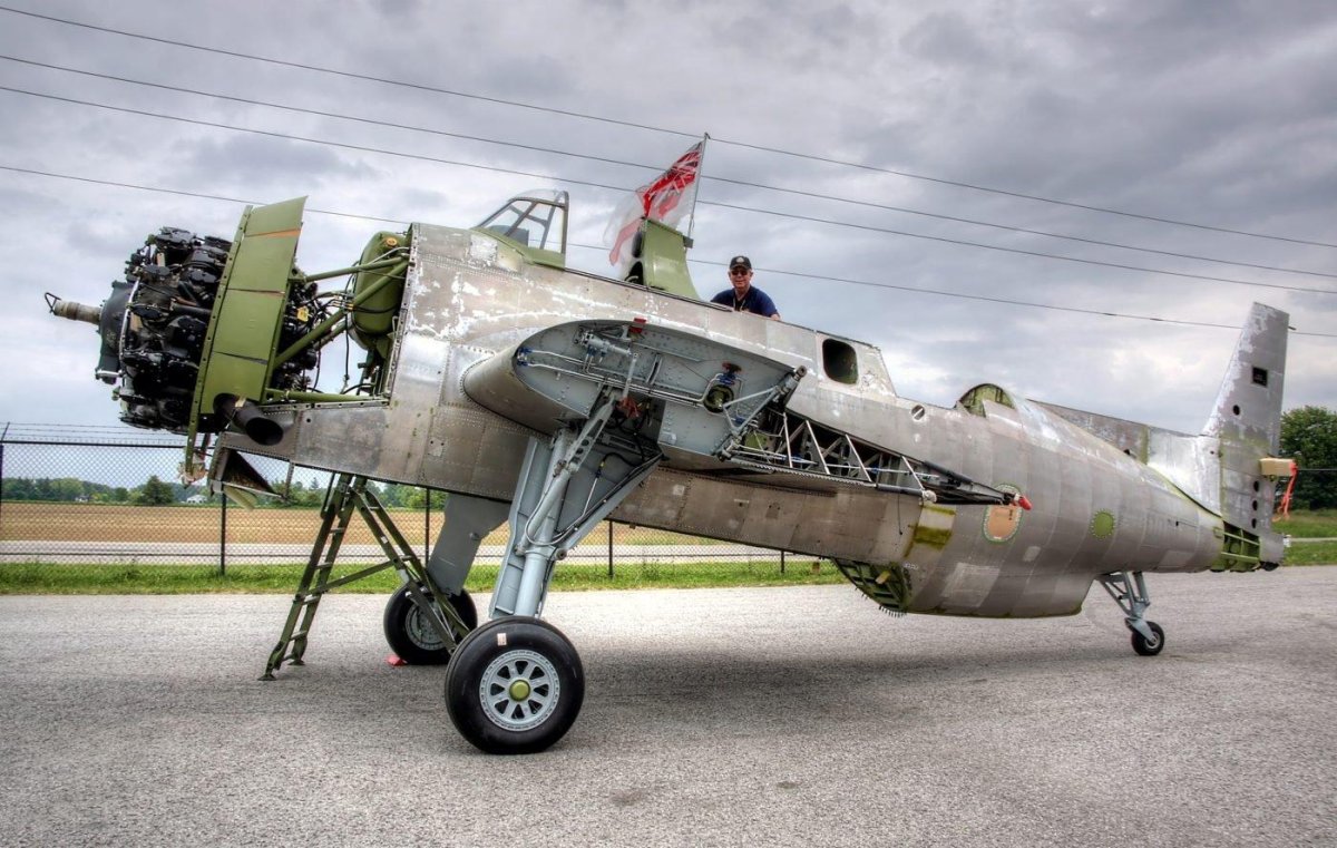 TBF-1 Эвенджер кабина