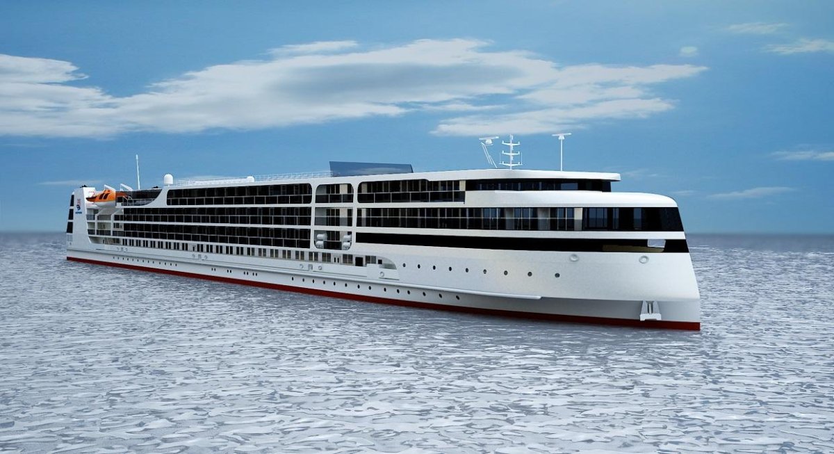 Круизный теплоход проекта pv300vd «Петр Великий»