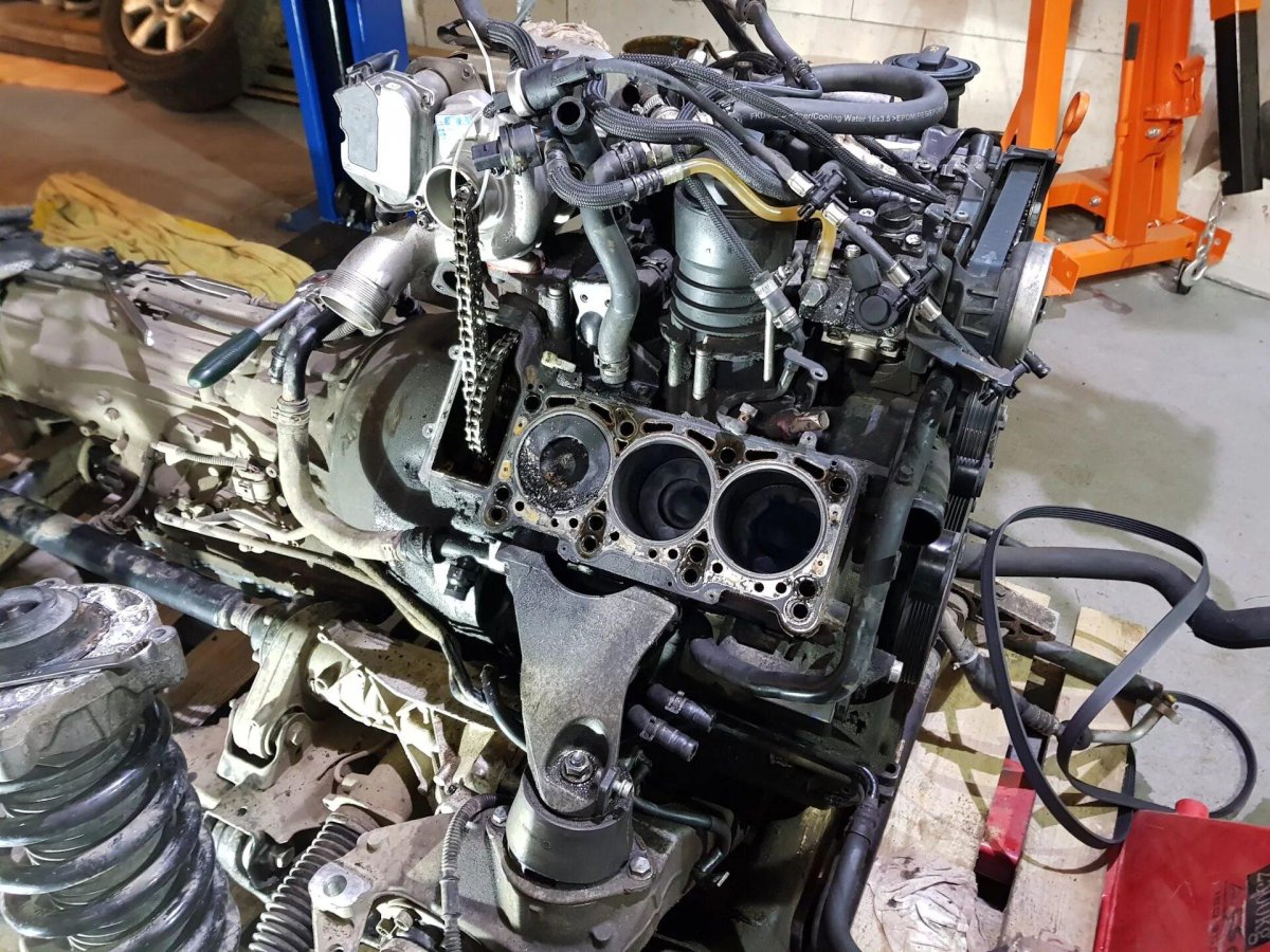 Мотор Туарег 3.0 дизель