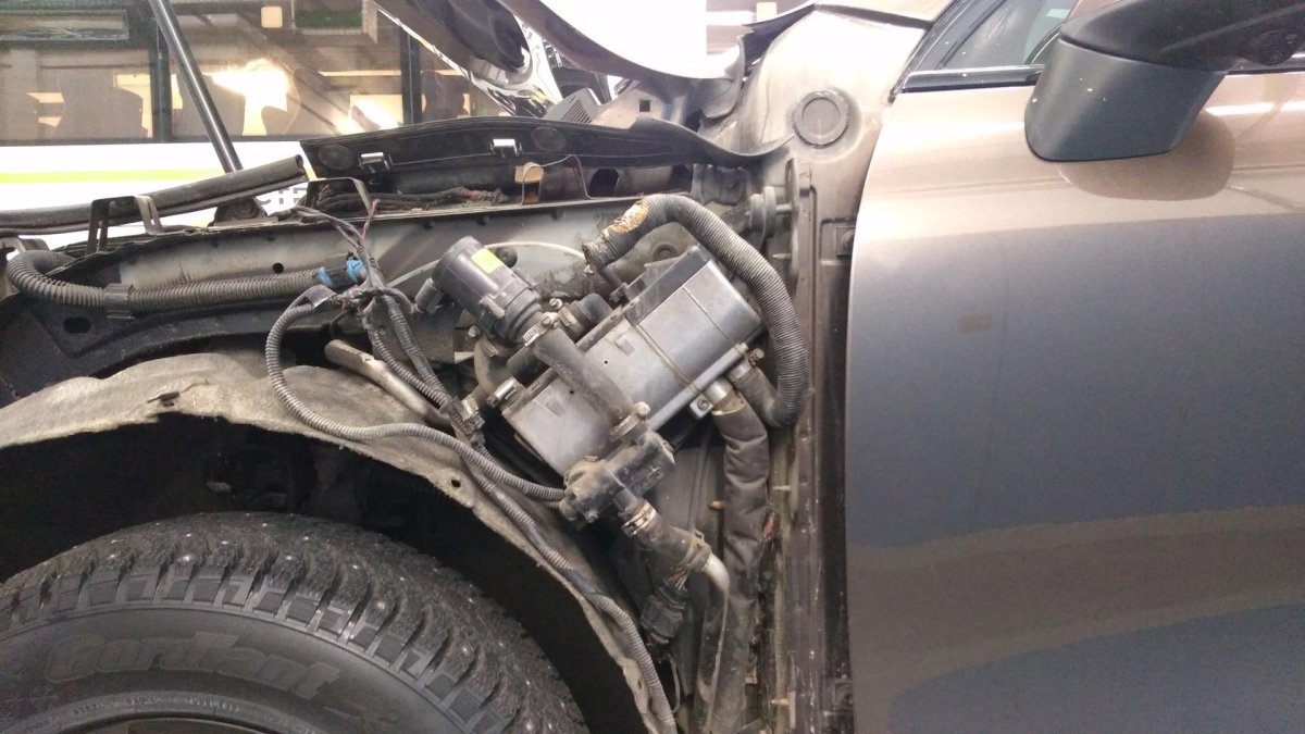 Вебасто Туарег 2008