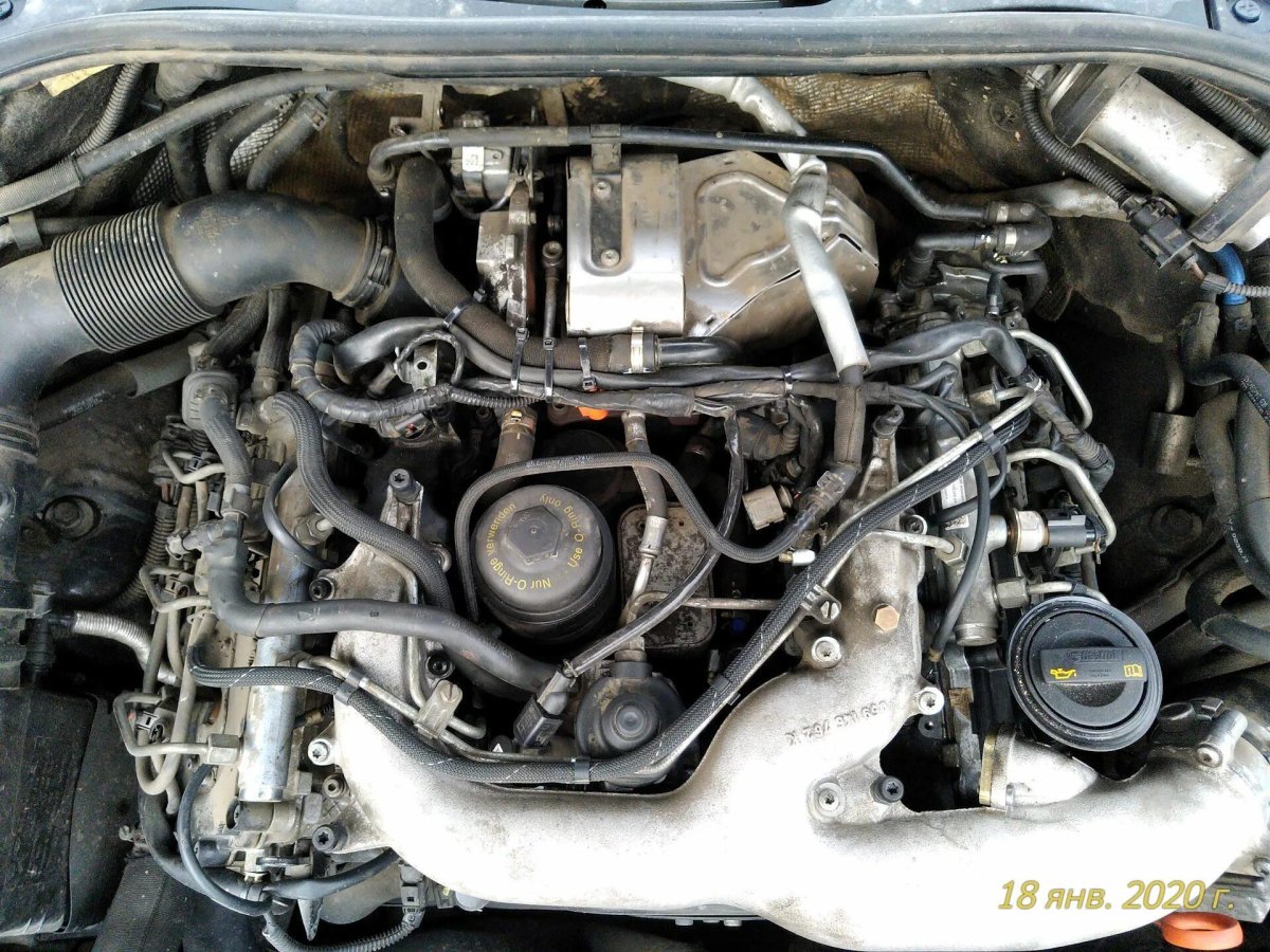Двигатель Туарег 3.0 дизель