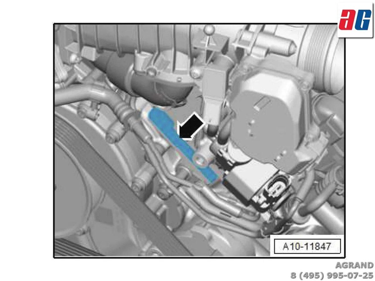 Номер ДВС Туарег 2.5 дизель