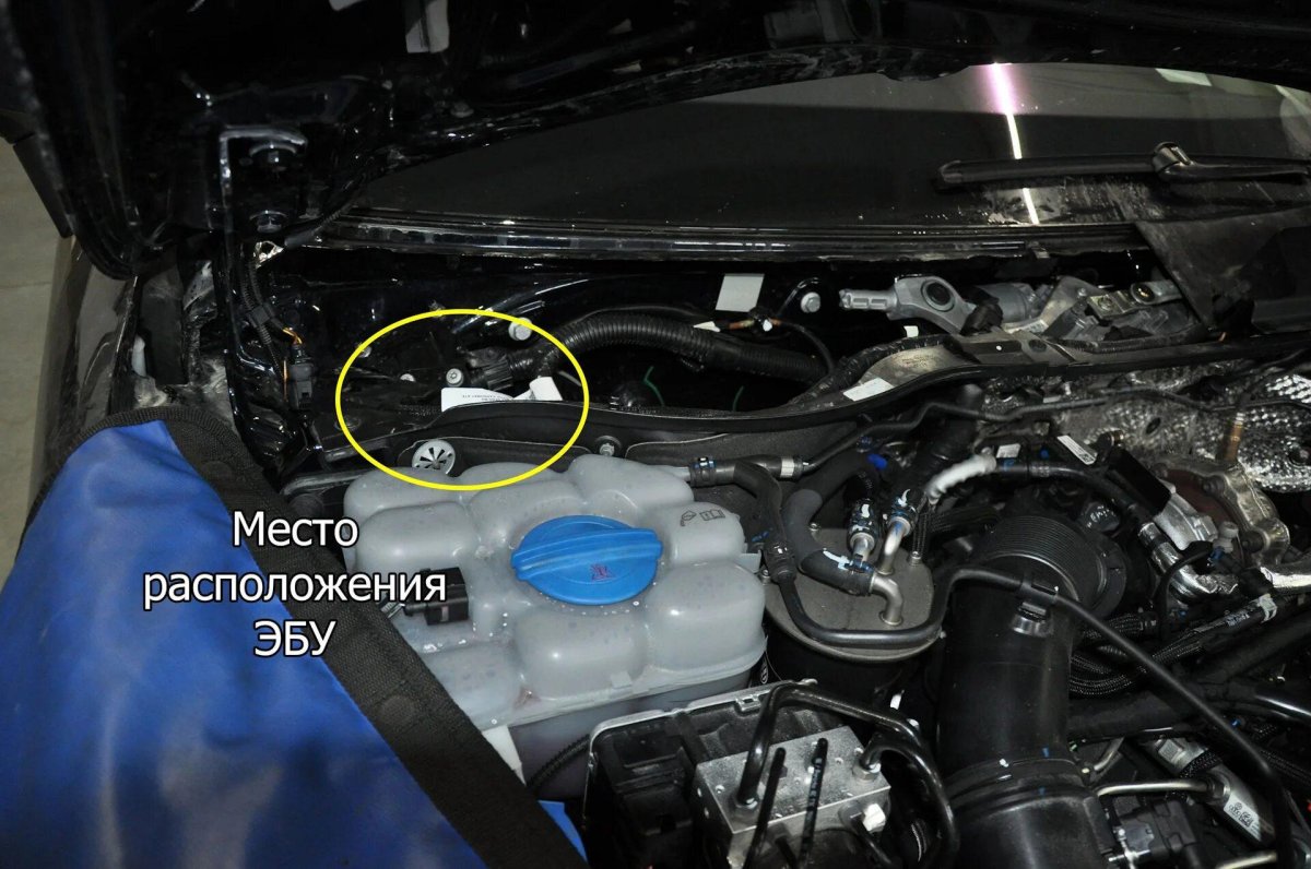 ЭБУ Volkswagen Touareg 3.0