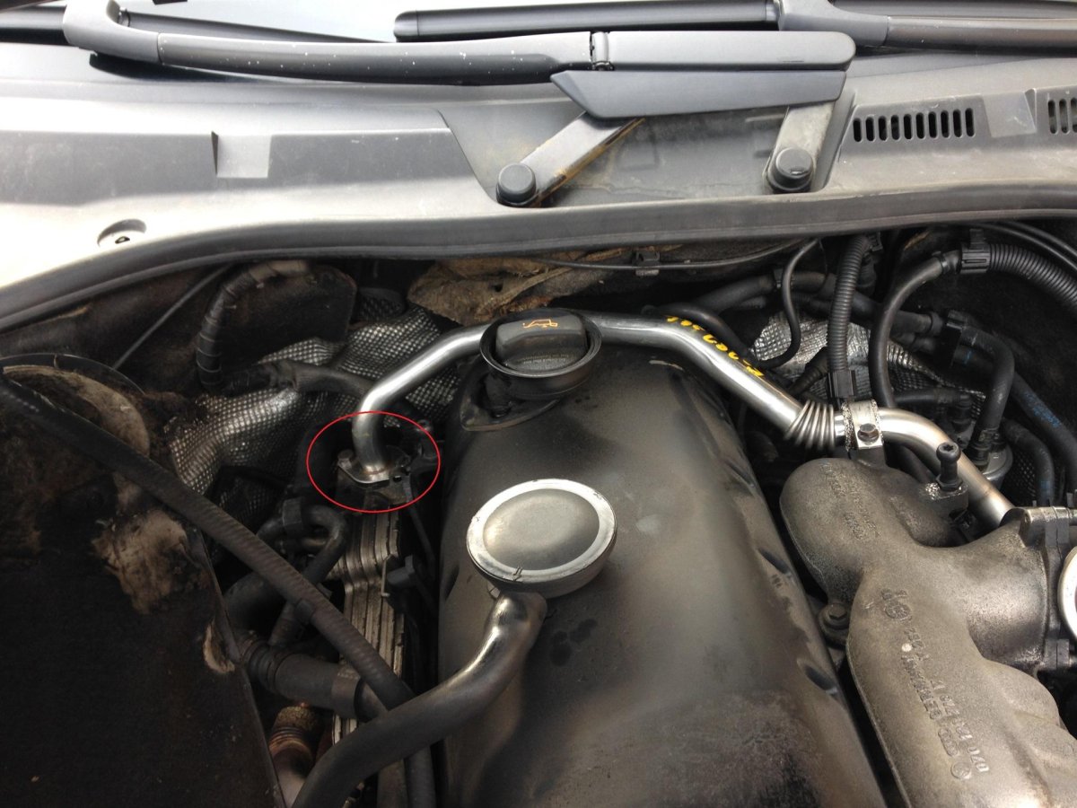 ЕГР Туарег 2.5