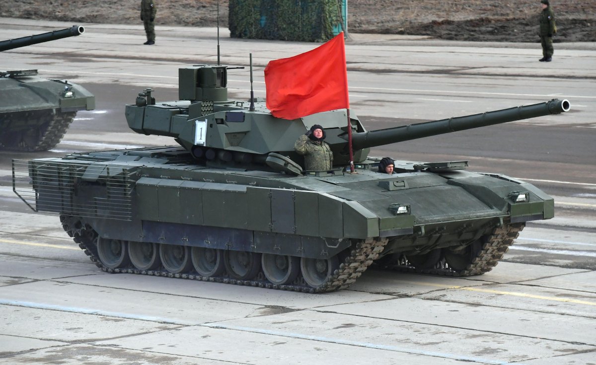 Российский танк т-14 "Армата"