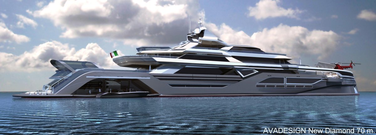 Мега яхта Laraki