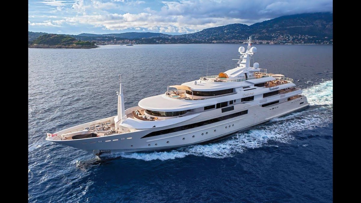 Мегаяхта Гамильтон