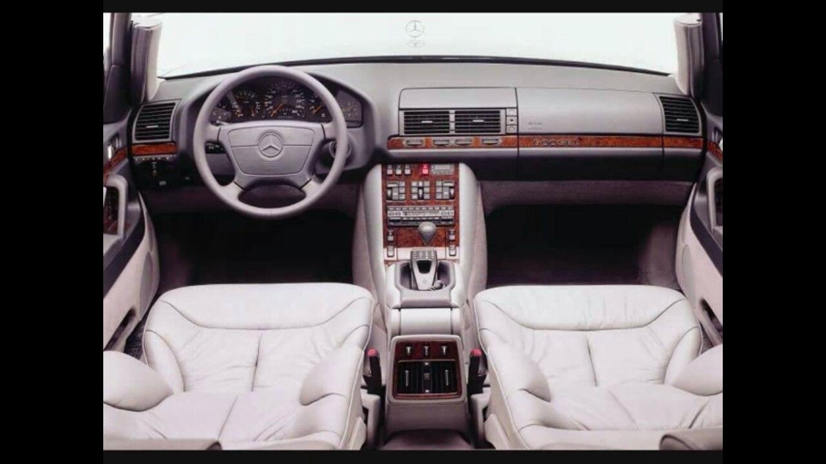 Mercedes w140 s600 Interior