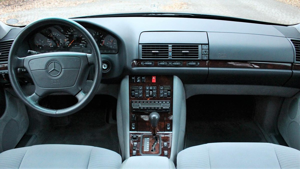 Mercedes w140 салон