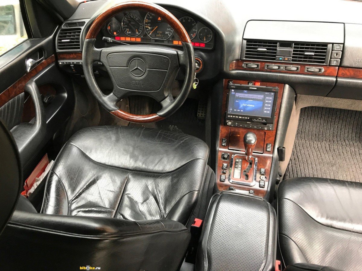 Mercedes w140 салон