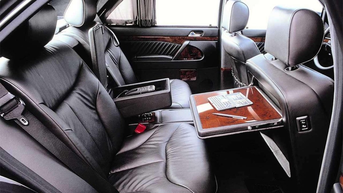 Mercedes Benz 140 s600 салон