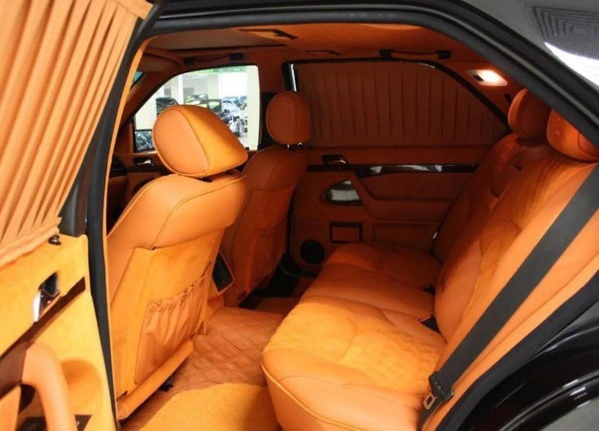 Mercedes Benz 140 s600 салон