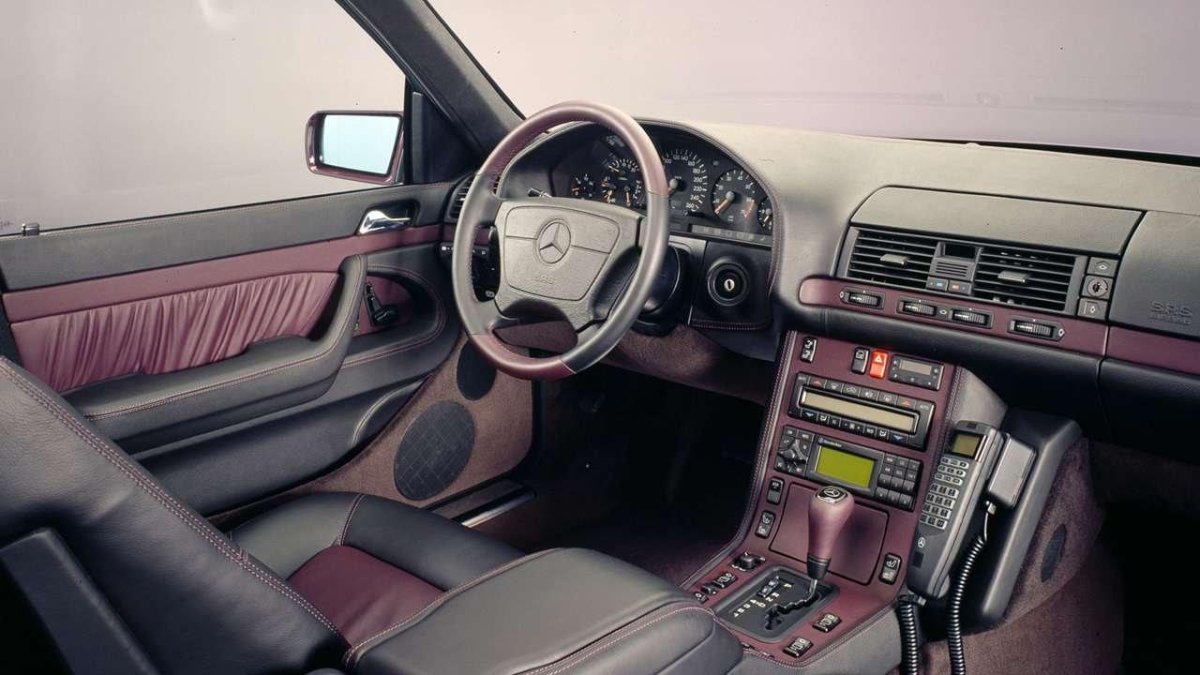 Mercedes Benz w140 s600 салон