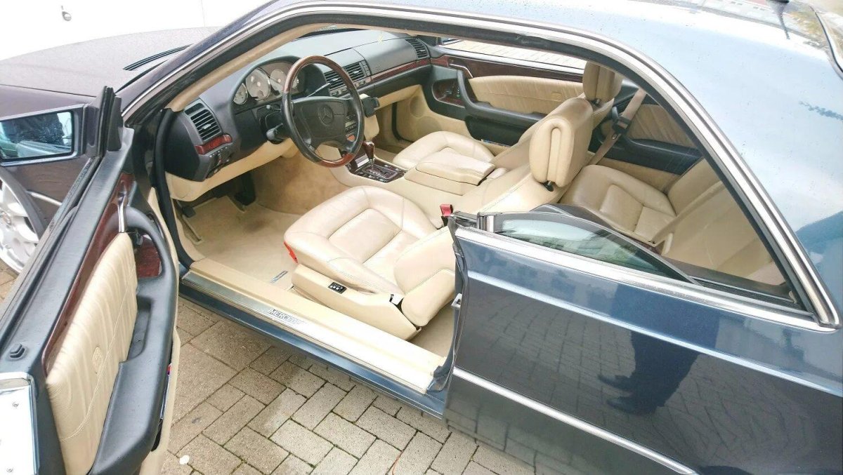 Mercedes w140 Coupe салон