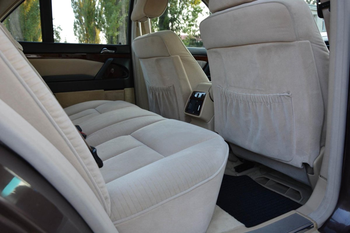 Велюровый салон Mercedes w140