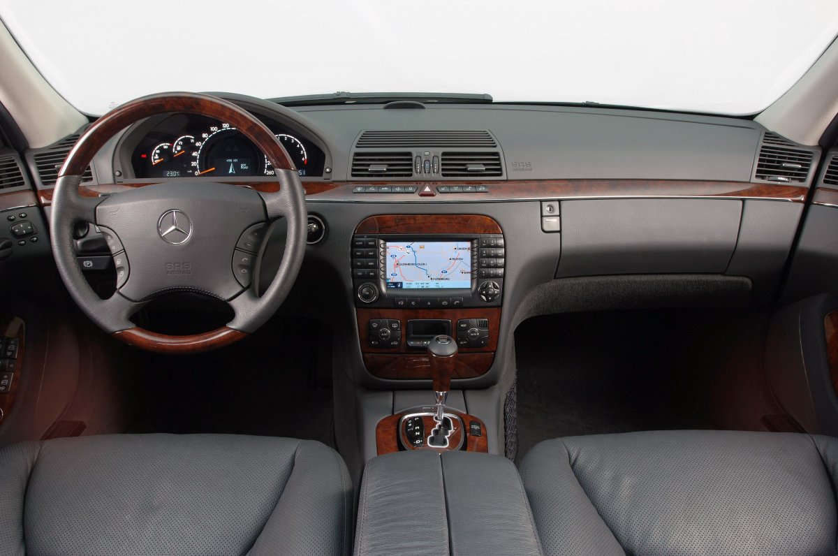 Mercedes-Benz w220 салон