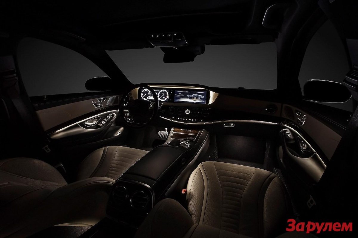 Mercedes Benz s class 2014 салон