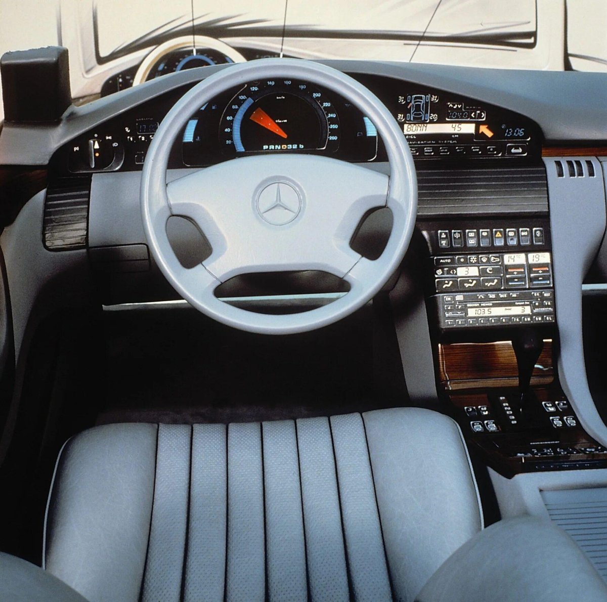 Мерседес w140 s600 салон