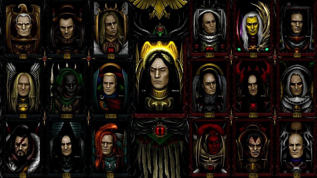 Warhammer Император и примархи