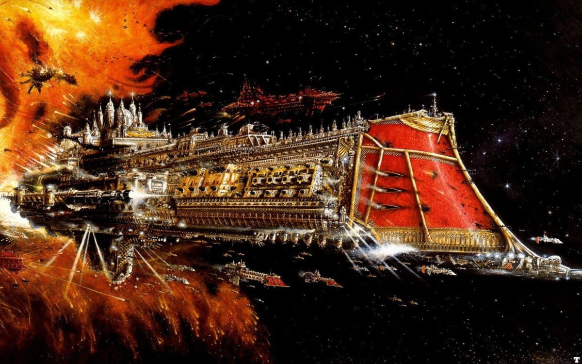Корабль императора Warhammer 40000