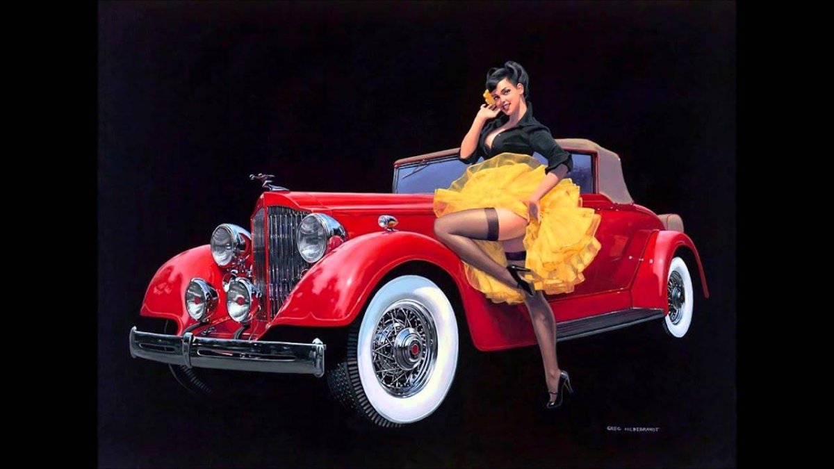 Грег Хильдебрандт Pin up