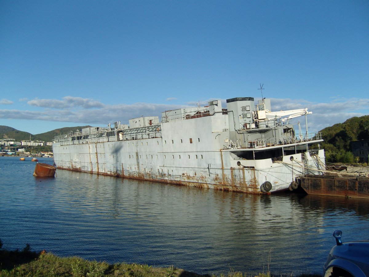Танкер Амур Оленья губа