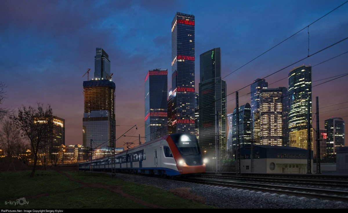 Иволга МЦД Москва Сити