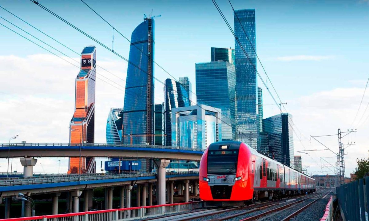 Поезд Ласточка Москва МЦК