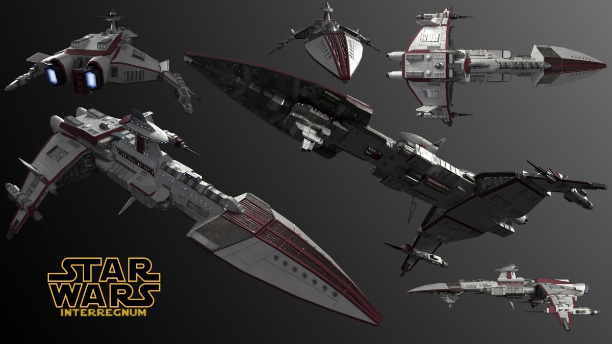 Мандалорский корабль Star Wars